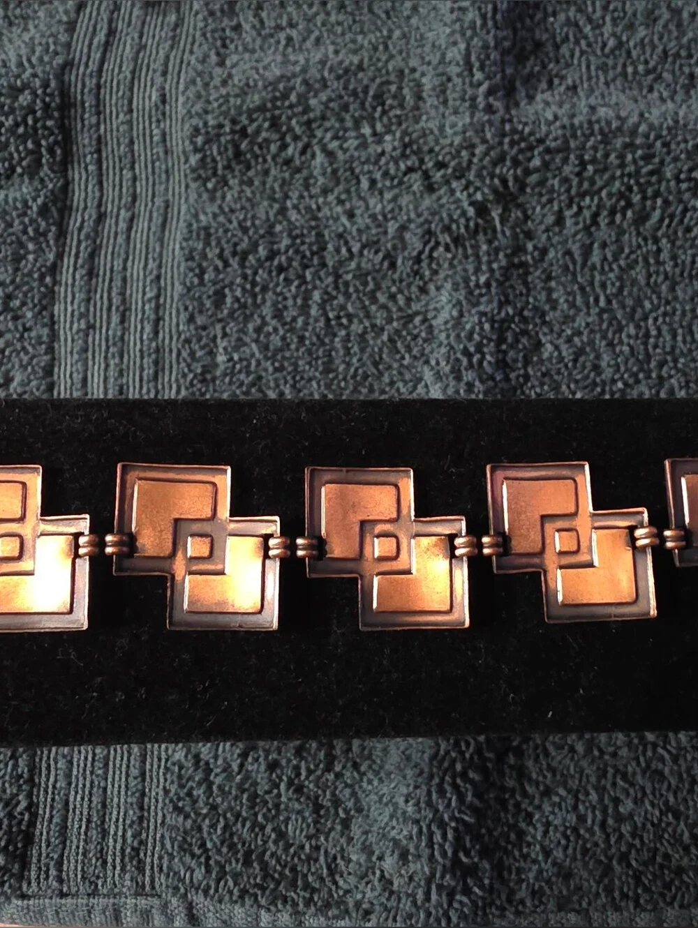 COPPER MODERNIST BRACELET